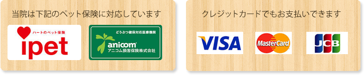 ペット保険、クレジットカード
